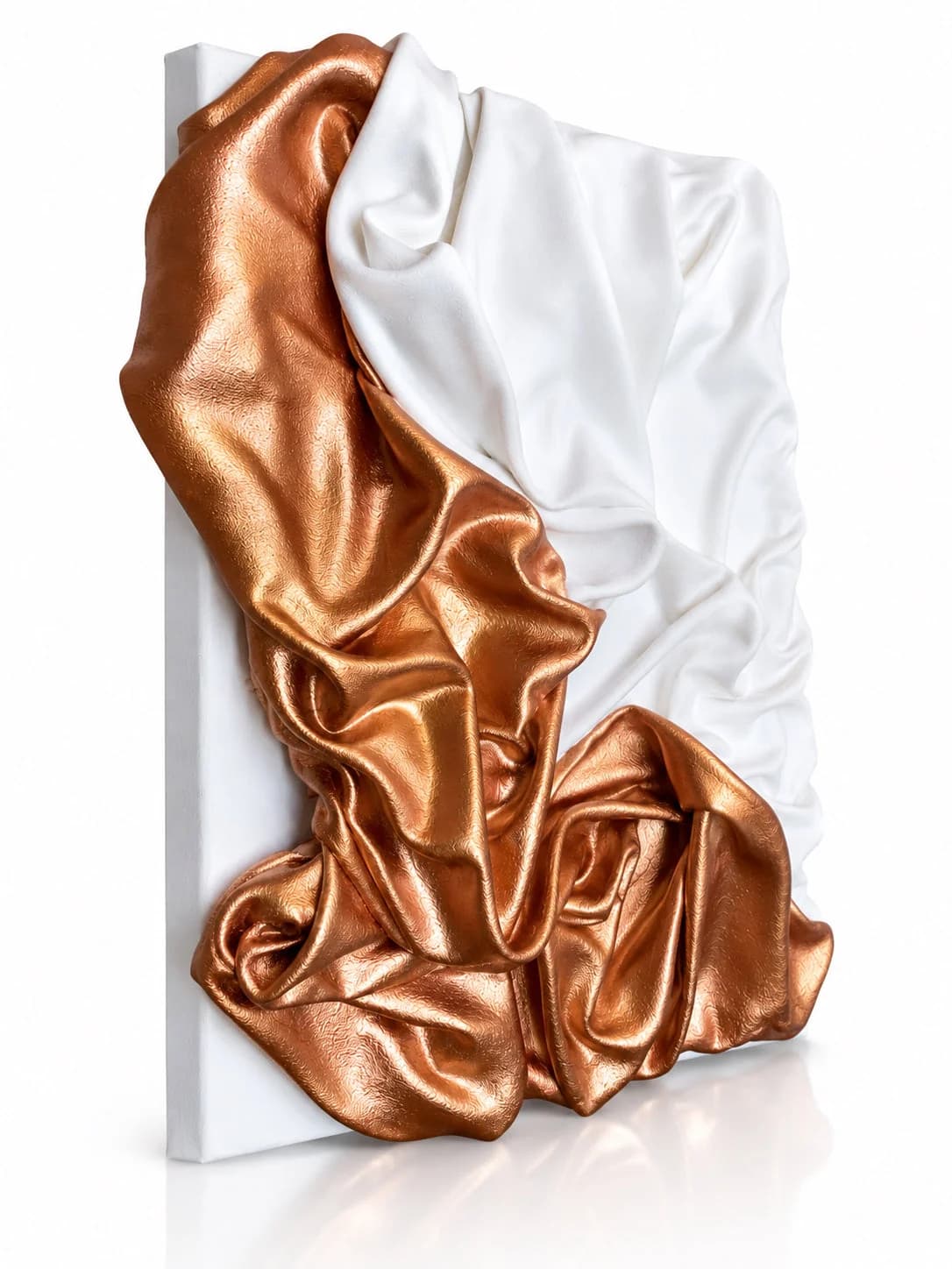 Copper Harmony — acrylic on canvas — 32 × 42 cm, view 2