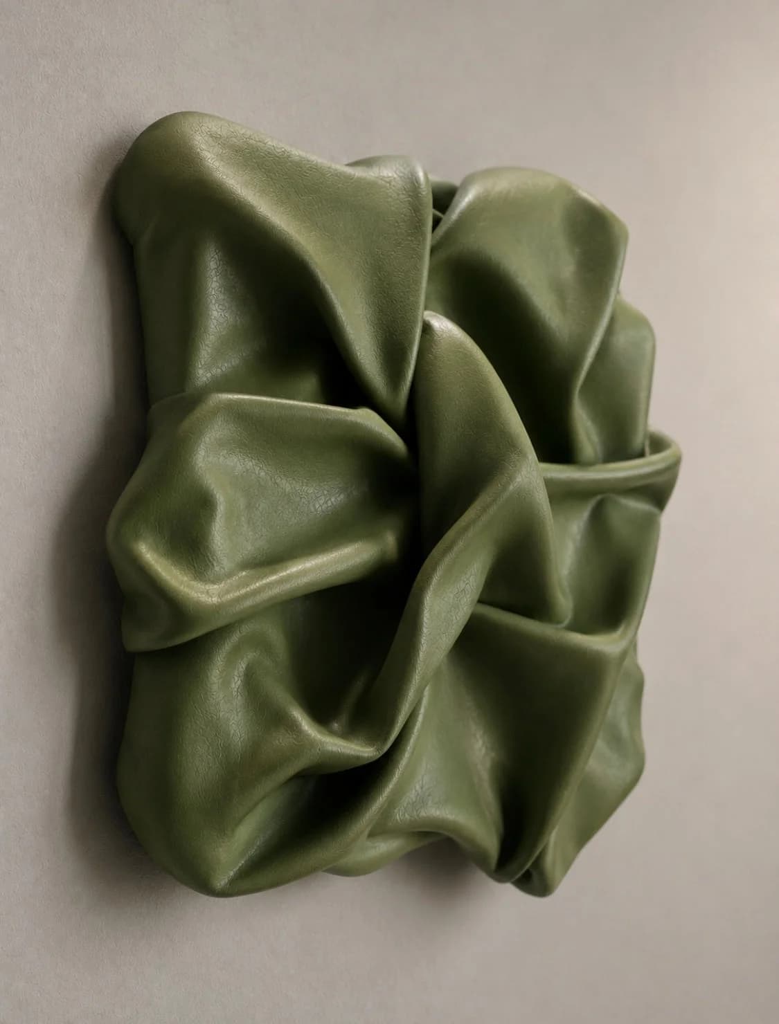 Green Luxury — acrylic on canvas — 22 × 22 cm, view 7