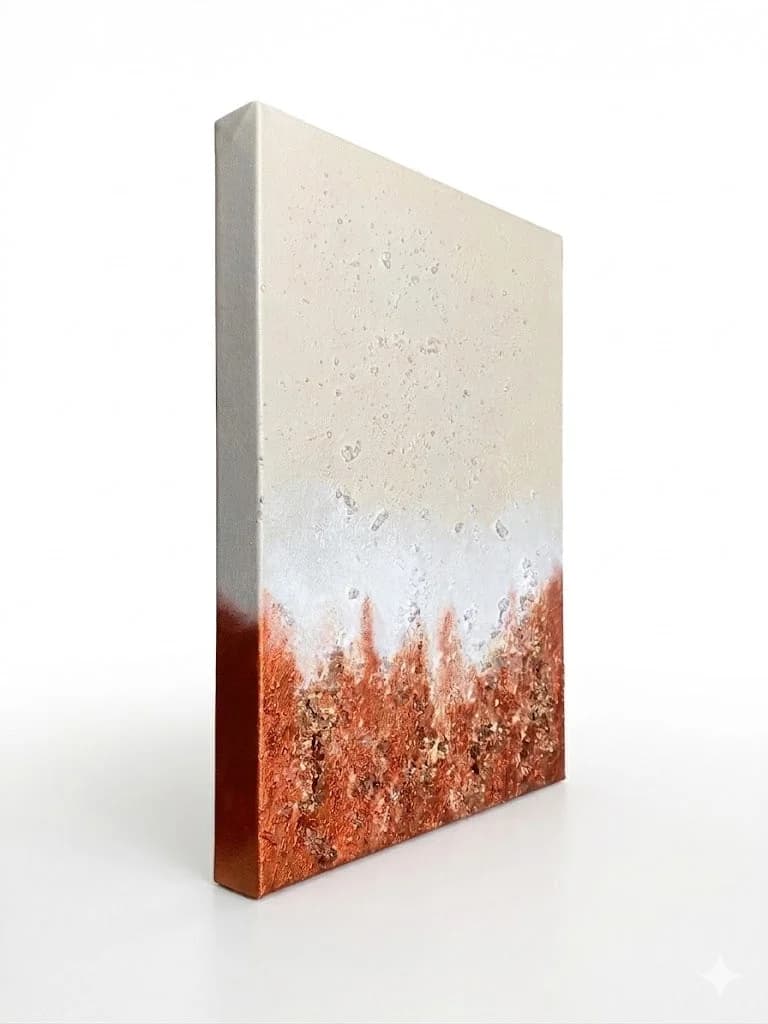 Genesis — acrylic on canvas — 30 × 40 cm, view 3