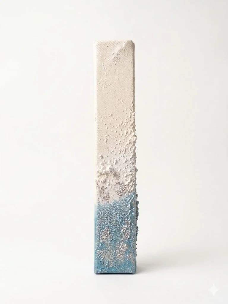 Sea Foam — acrylic on canvas — 20 × 20 cm, view 2