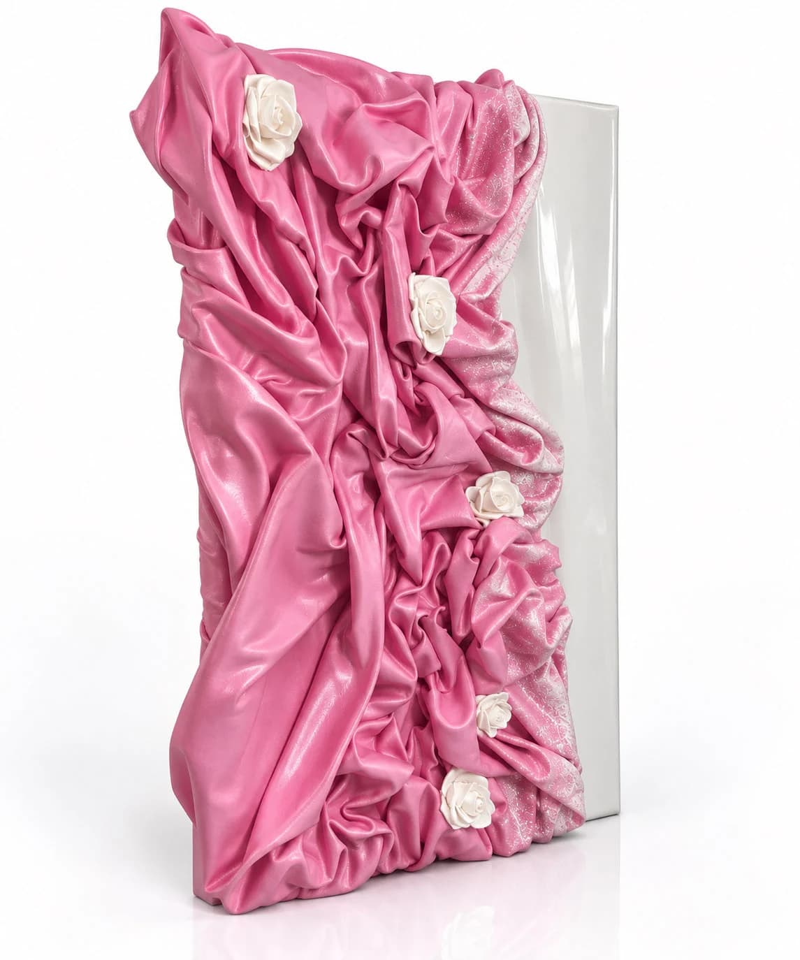 Rose Elegance — acrylic on canvas, epoxy — 50 × 70 cm, view 2