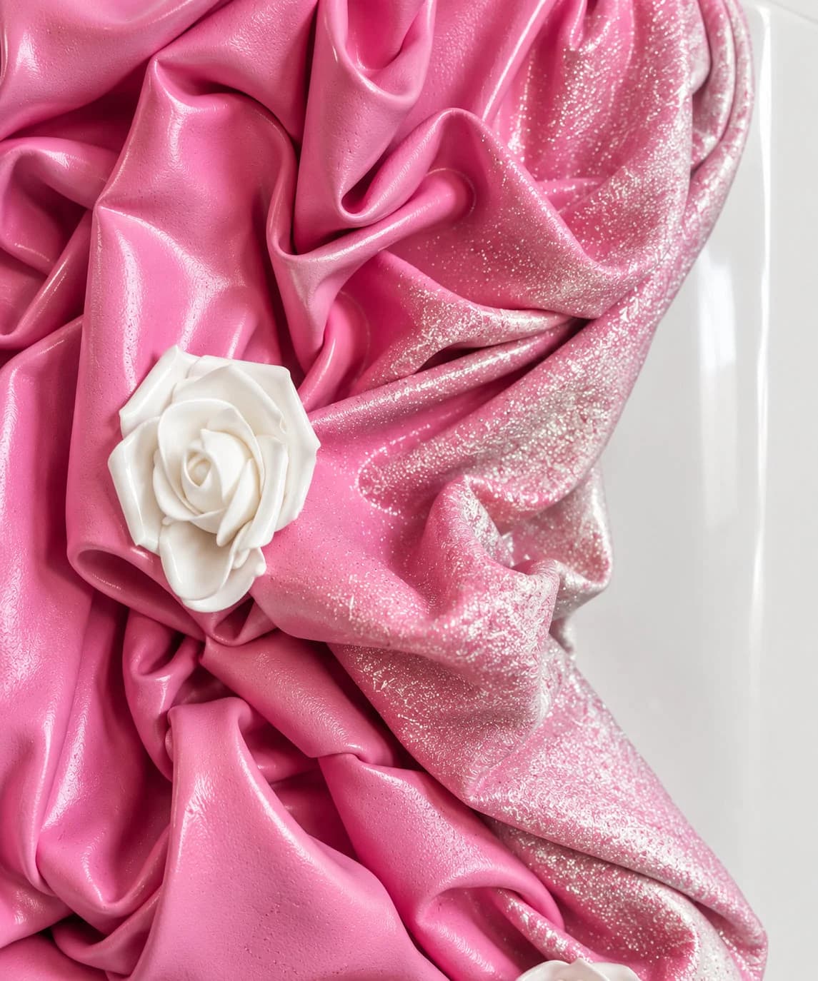 Rose Elegance — acrylic on canvas, epoxy — 50 × 70 cm, view 6