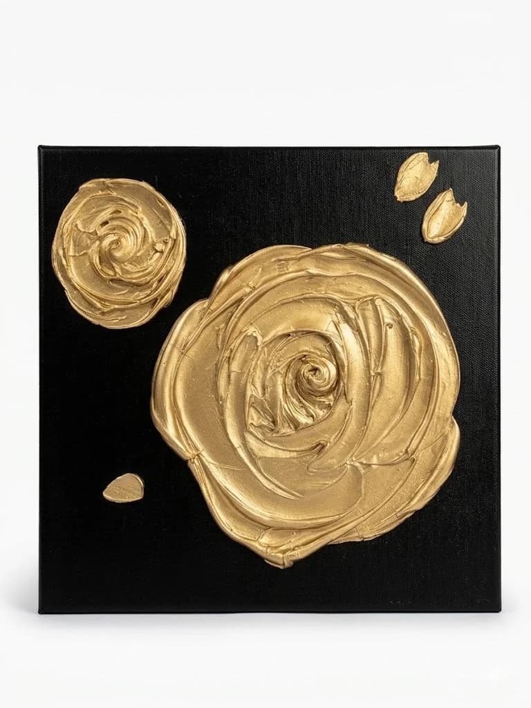 Roses, original artwork by Victoria Genova