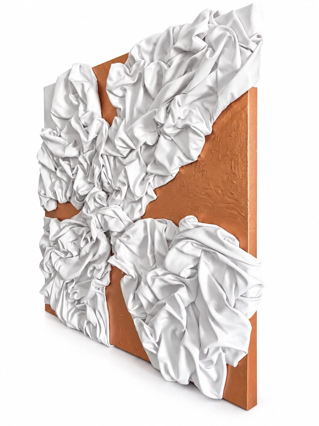 Unfolding — acrylic on canvas — 100 × 100 cm, view 6